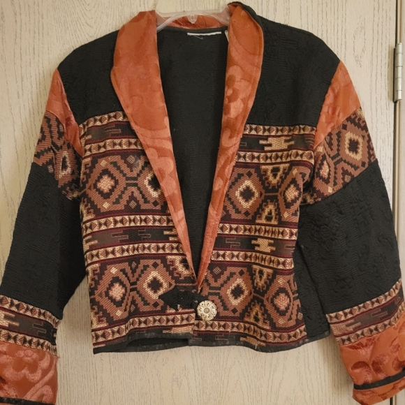 Jackets & Blazers - Tribal Print Jacket Size M